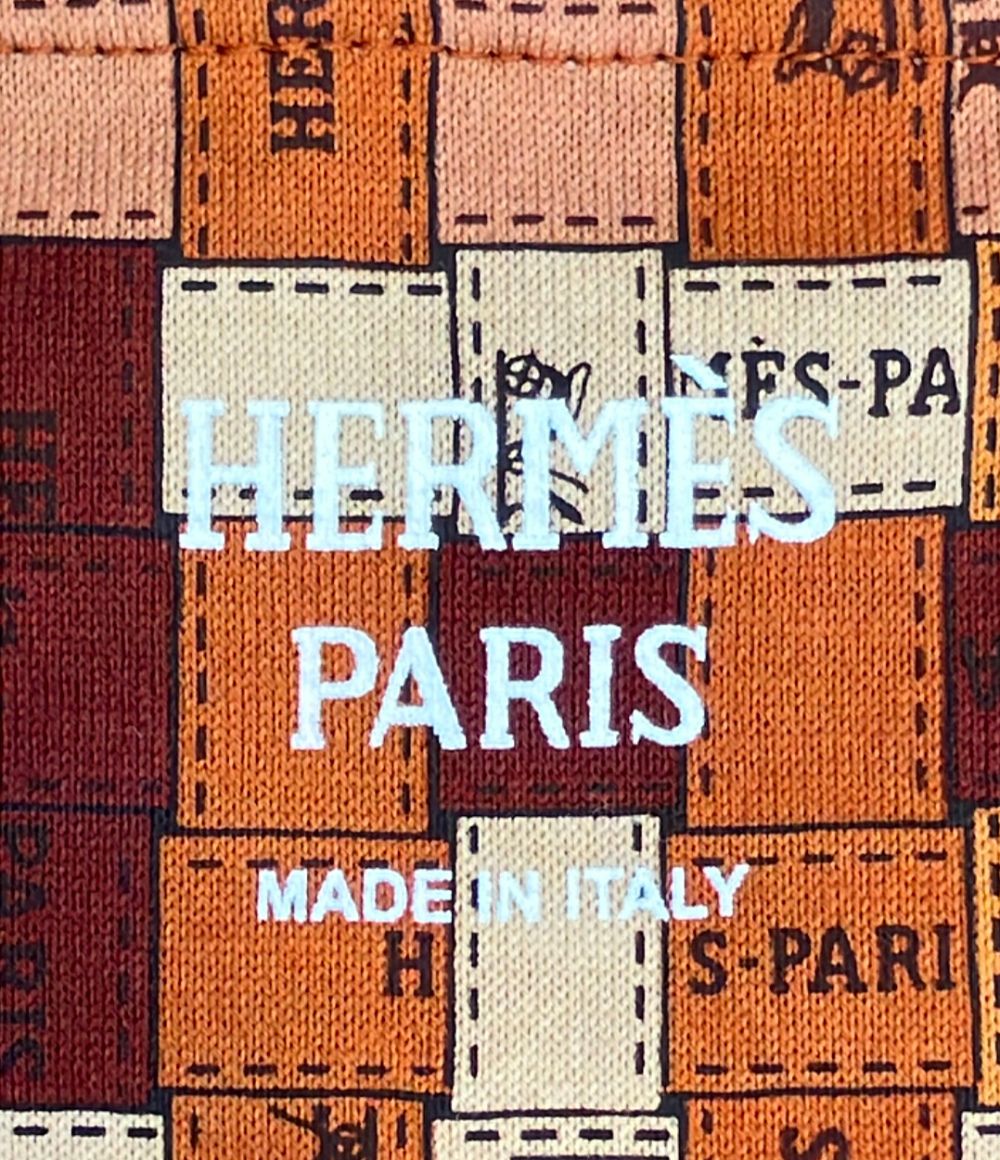 Hermes Short Sleeve Bolduc Check Dress 38 — view 3