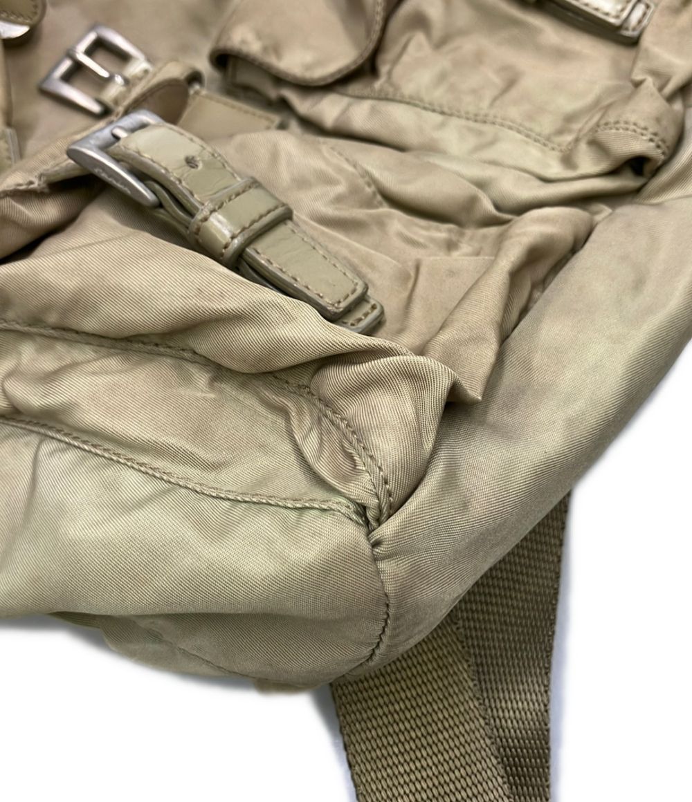 Prada Backpack Khaki — view 7