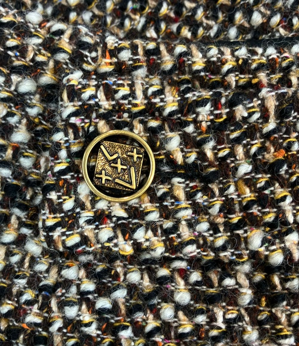 Louis Vuitton Tweed Mini Skirt 34 — view 8