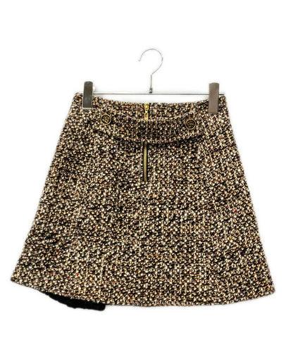 Louis Vuitton Tweed Mini Skirt 34 — view 2