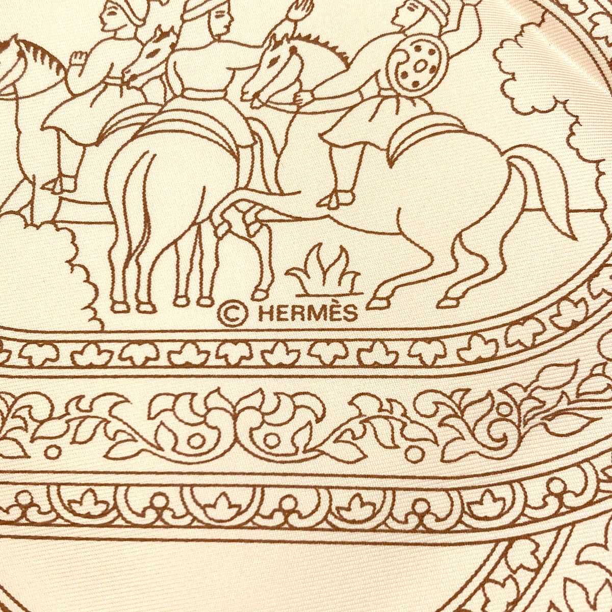 Hermes Carre 90 Karamdan Scarf Silk — view 5