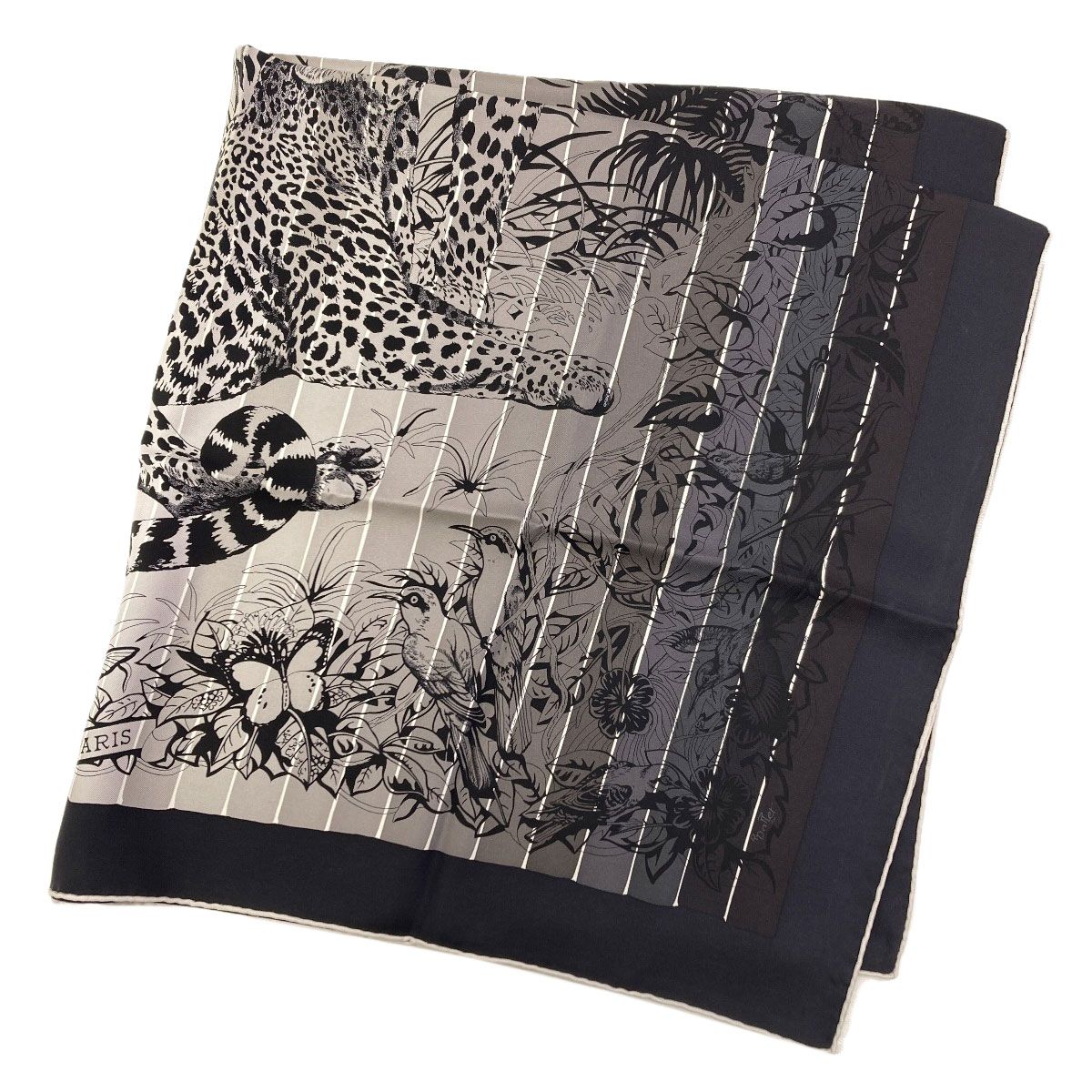 Hermes Carre 90 Jungle Love Scarf Silk