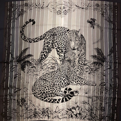 Hermes Carre 90 Jungle Love Scarf Silk — view 3