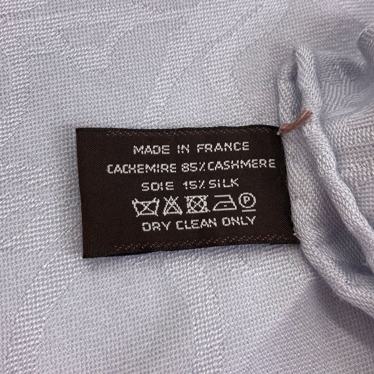 Hermes New Libris Shawl Cashmere Silk Scarf — view 5