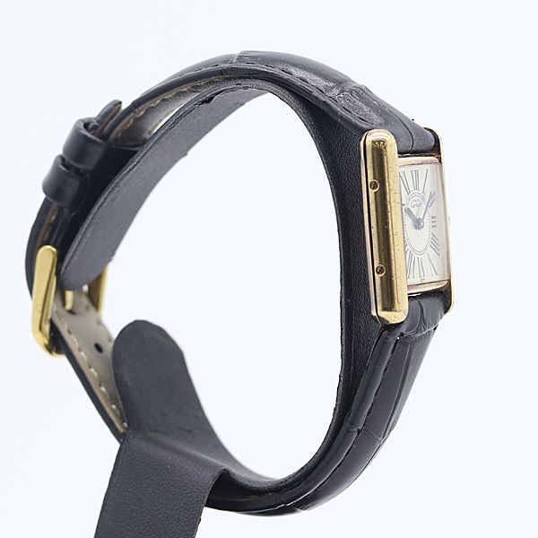 Cartier Must Tank Silver Dial Watch — view 2