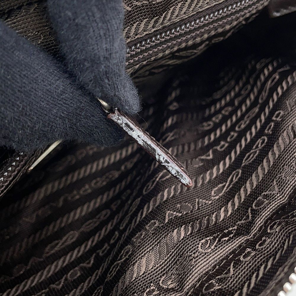 Prada Shoulder Bag Canvas — view 6