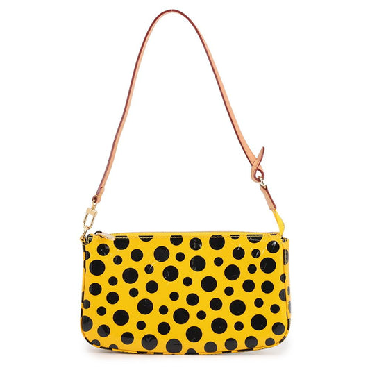 Louis Vuitton Handbag Monogram Vernis Pochette Accessoires Yayoi Kusama Pouch