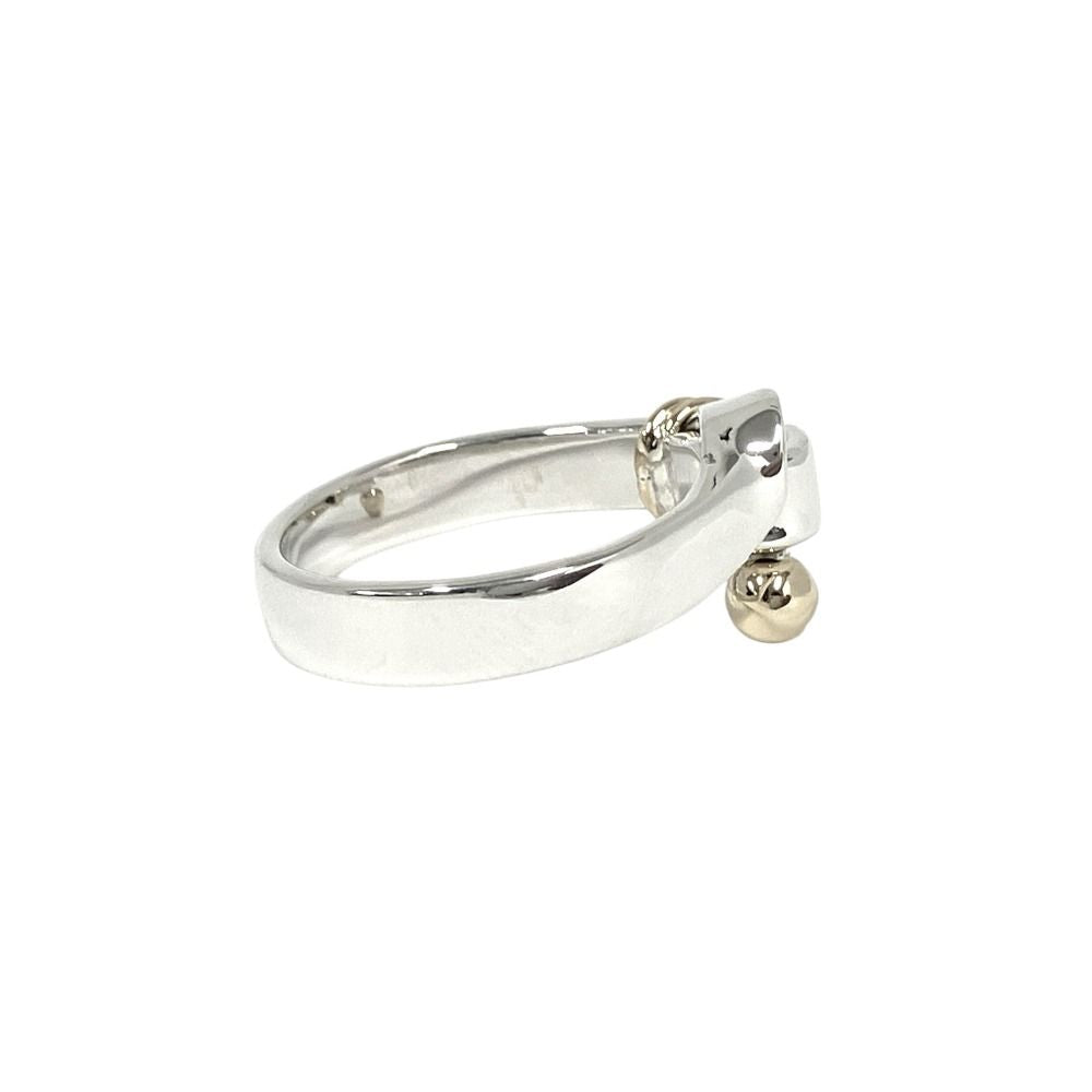 Tiffany & Co Combination Hook & Eye Ring Silver Gold — view 4