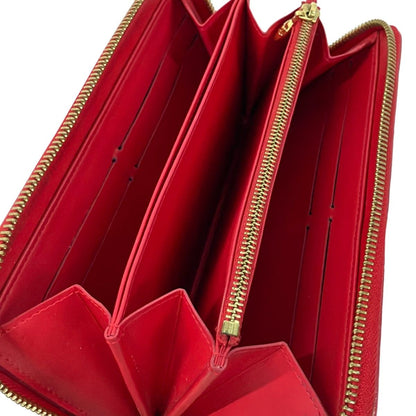 Louis Vuitton Wallet x Yayoi Kusama Zippy Rouge Leather — view 3