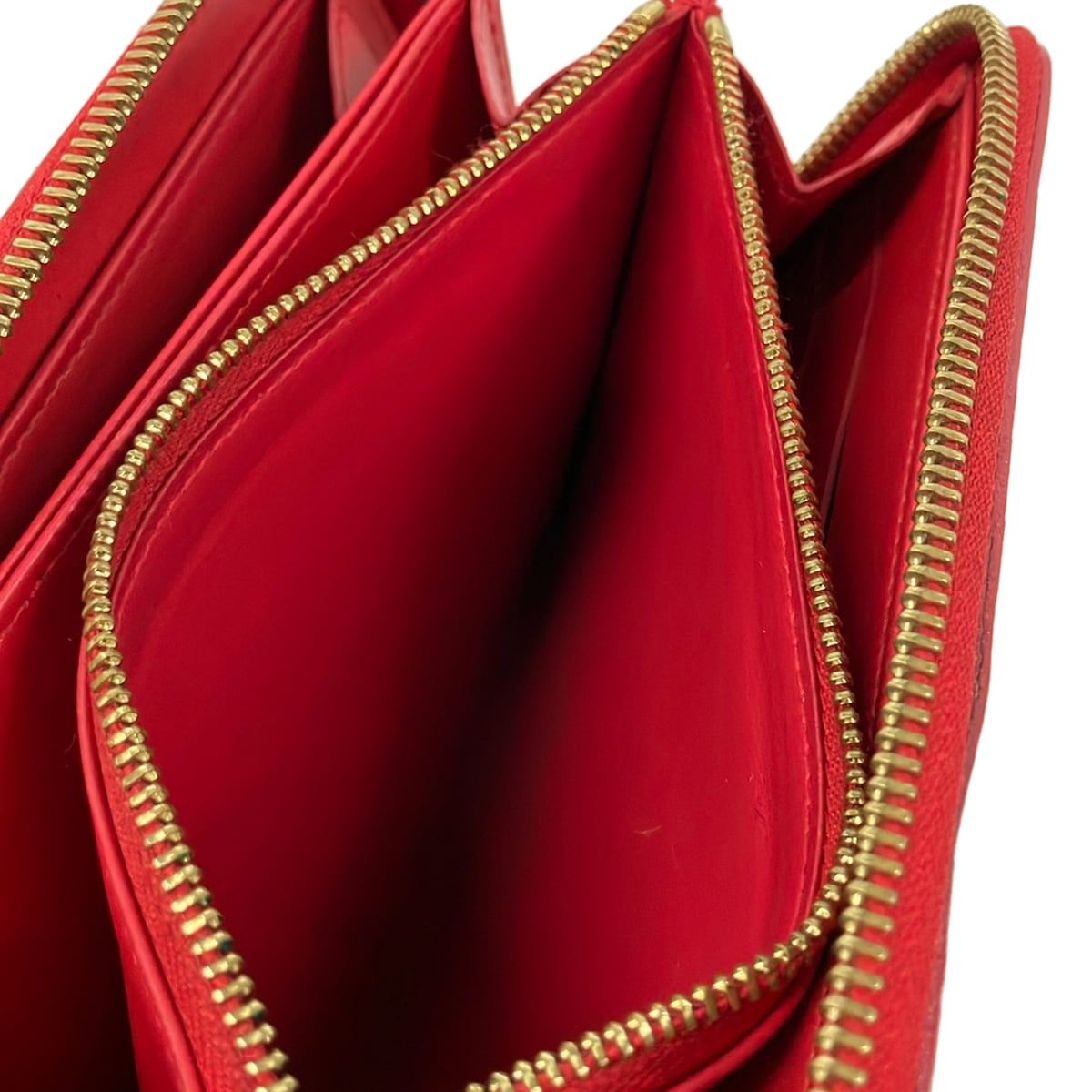 Louis Vuitton Wallet x Yayoi Kusama Zippy Rouge Leather — view 4