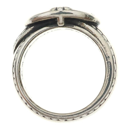 Chrome Hearts Small Gunslinger Buckle Belt Small Motif Silver Ring — view 6