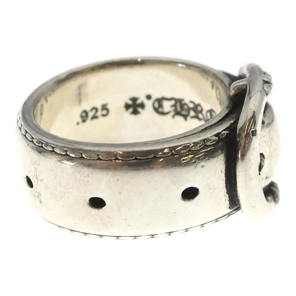 Chrome Hearts Small Gunslinger Buckle Belt Small Motif Silver Ring — view 3