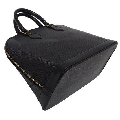 Louis Vuitton Bag Epi Handbag Alma PM Noir Gold Black — view 4