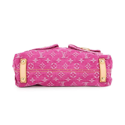 Louis Vuitton Shoulder Bag Monogram Denim Baggy PM — view 3