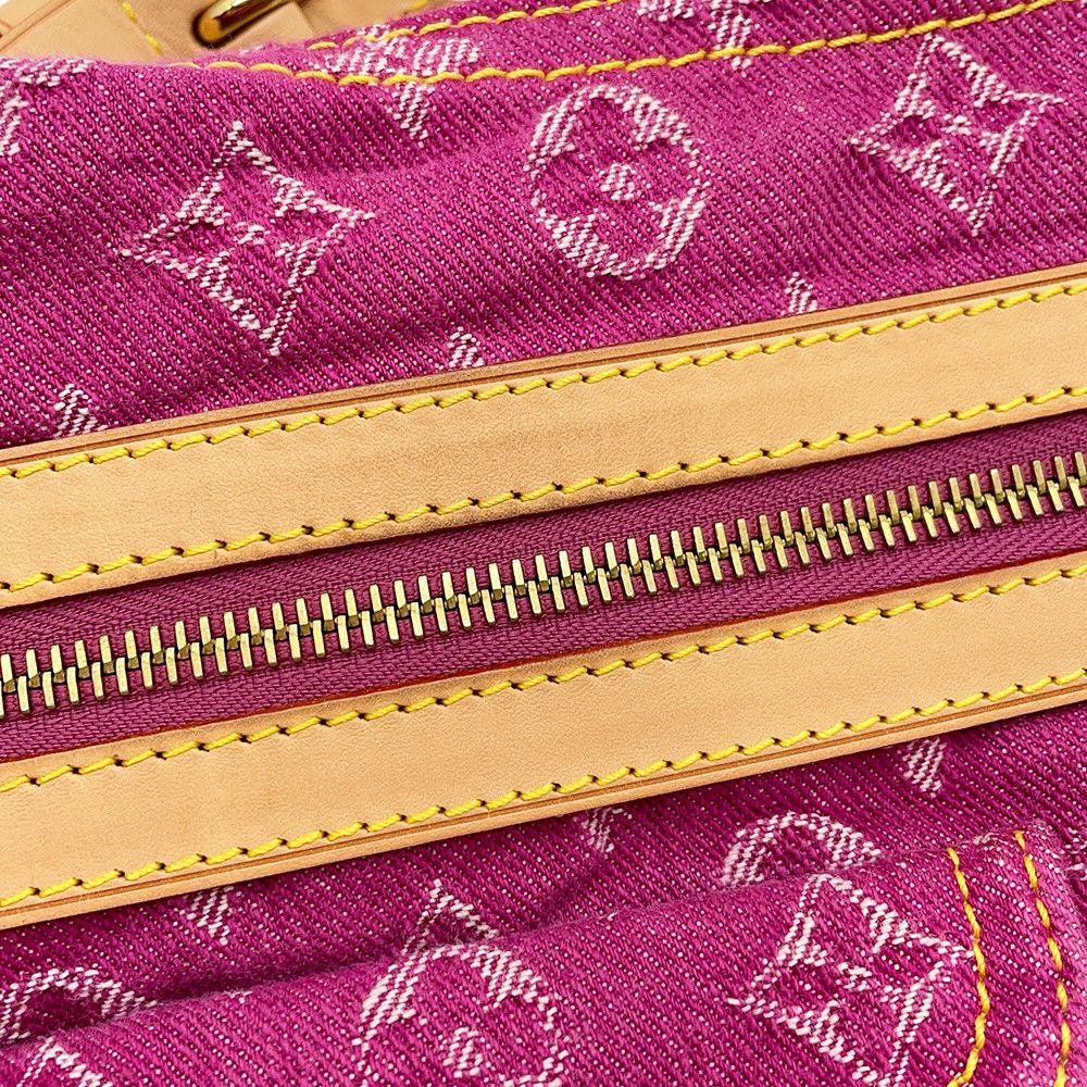 Louis Vuitton Shoulder Bag Monogram Denim Baggy PM — view 7