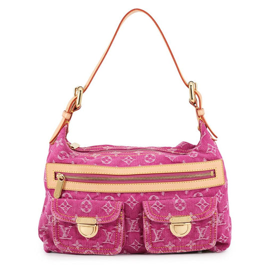 Louis Vuitton Shoulder Bag Monogram Denim Baggy PM