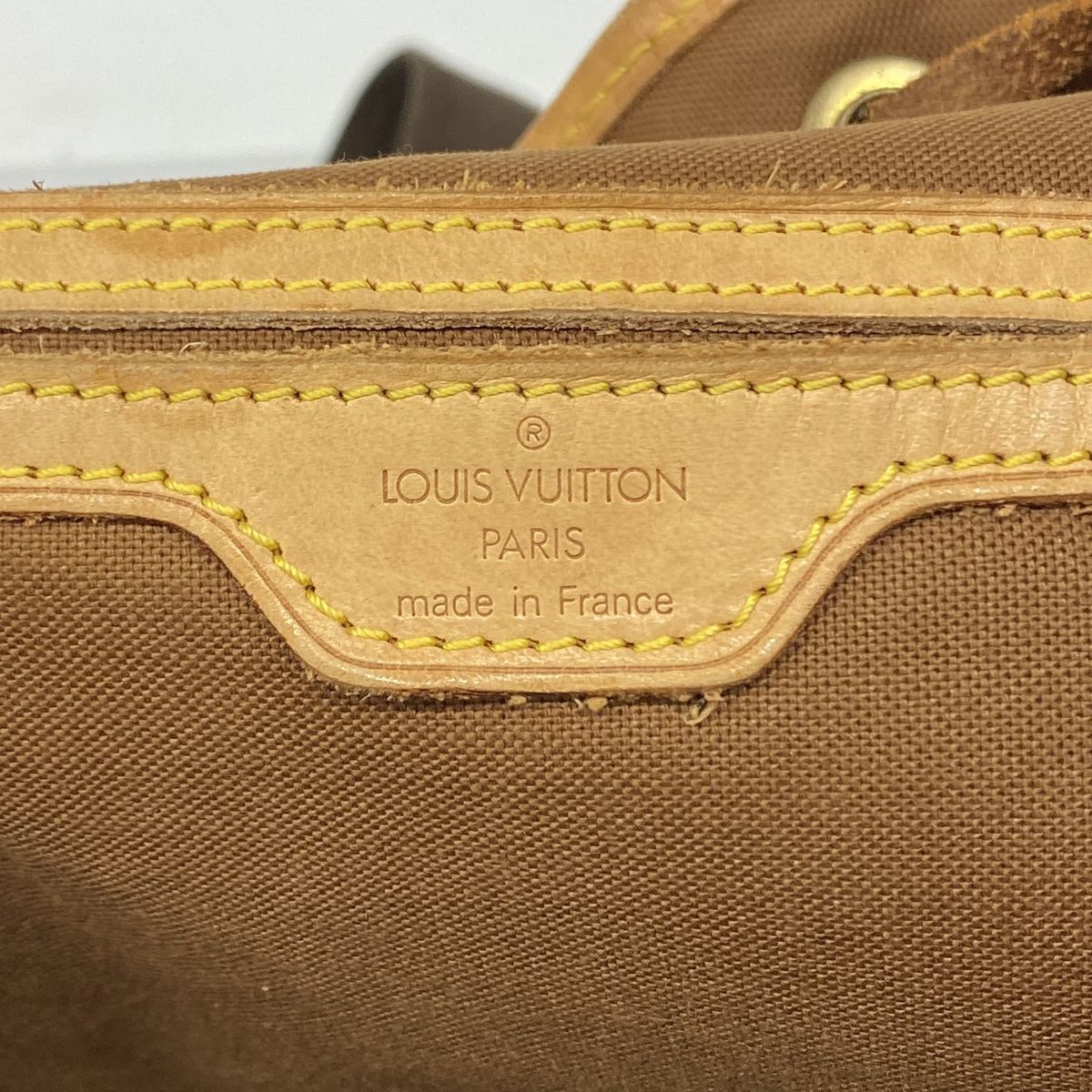 Louis Vuitton Backpack Monogram Montsouris GM Brown — view 5