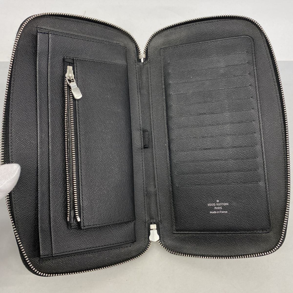 Louis Vuitton Wallet Taiga Organizer Atole Ardoise — view 3
