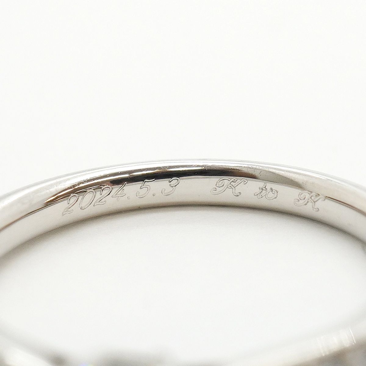 Tiffany & Co Ring Harmony Platinum Diamond — view 6