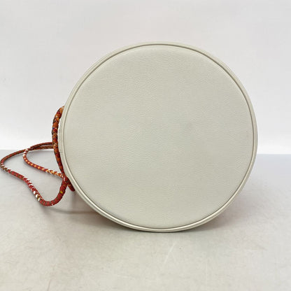 Hermes Shoulder Bag Socwar 22 Silk Orange Silver — view 3