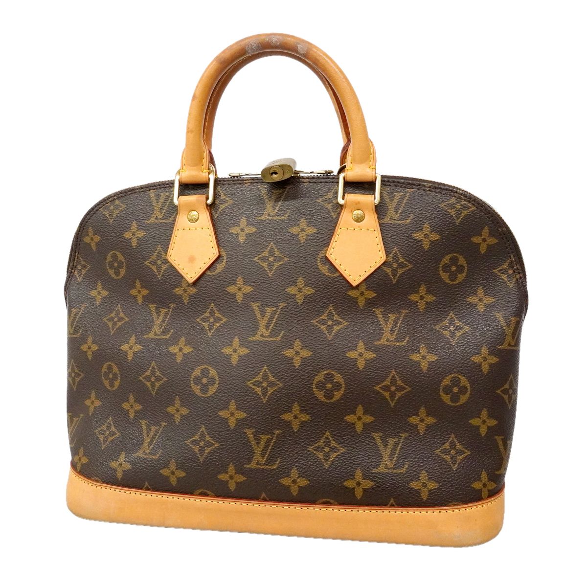 Louis Vuitton Handbag Monogram Alma Brown
