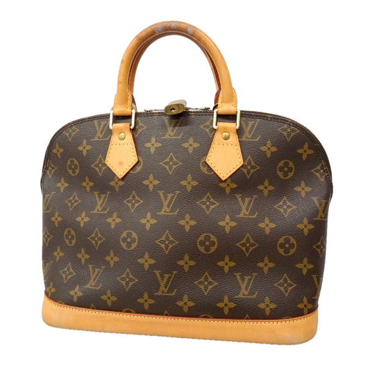 Louis Vuitton Handbag Monogram Alma Brown