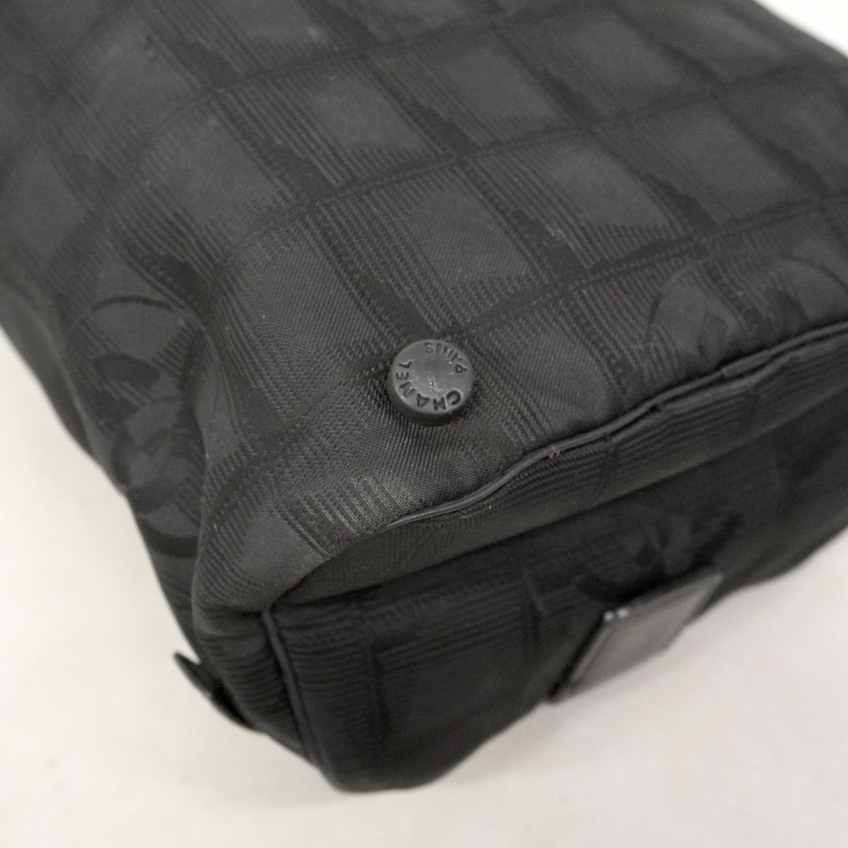 Chanel Vanity Bag New Travel Nylon Black — view 6