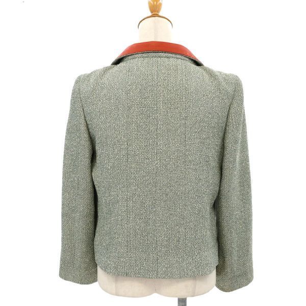 Chanel 01P Jacket Green — view 2