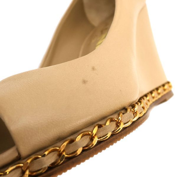 Chanel Pumps Heels Beige — view 4