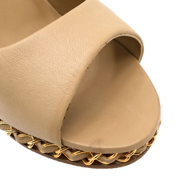 Chanel Pumps Heels Beige — view 7