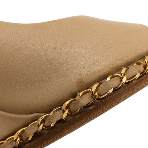 Chanel Pumps Heels Beige — view 6