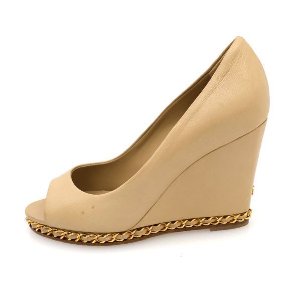 Chanel Pumps Heels Beige — view 2
