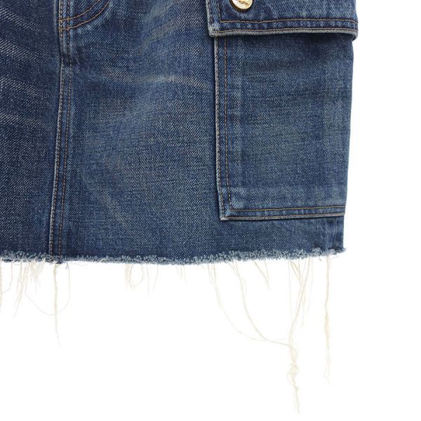 Celine Denim Skirt Blue — view 3