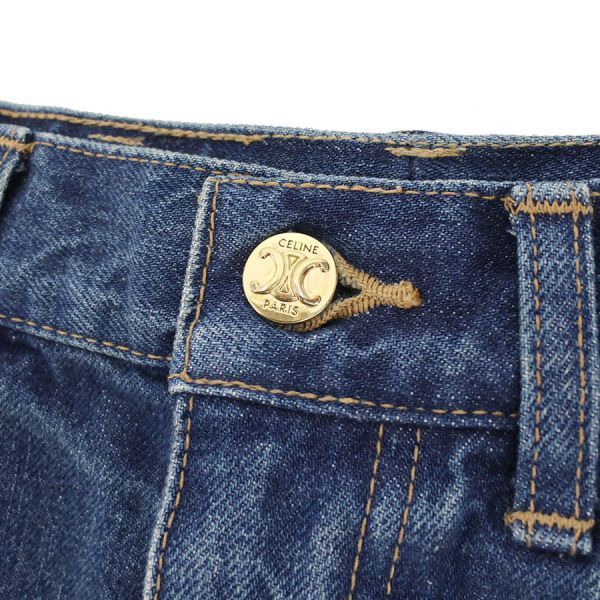 Celine Denim Skirt Blue — view 5