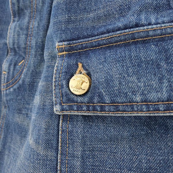 Celine Denim Skirt Blue — view 4