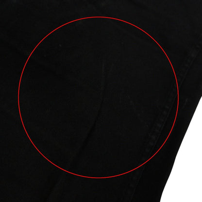 Celine Skinny Pants Low Rise Stretch Denim Pure Black — view 7