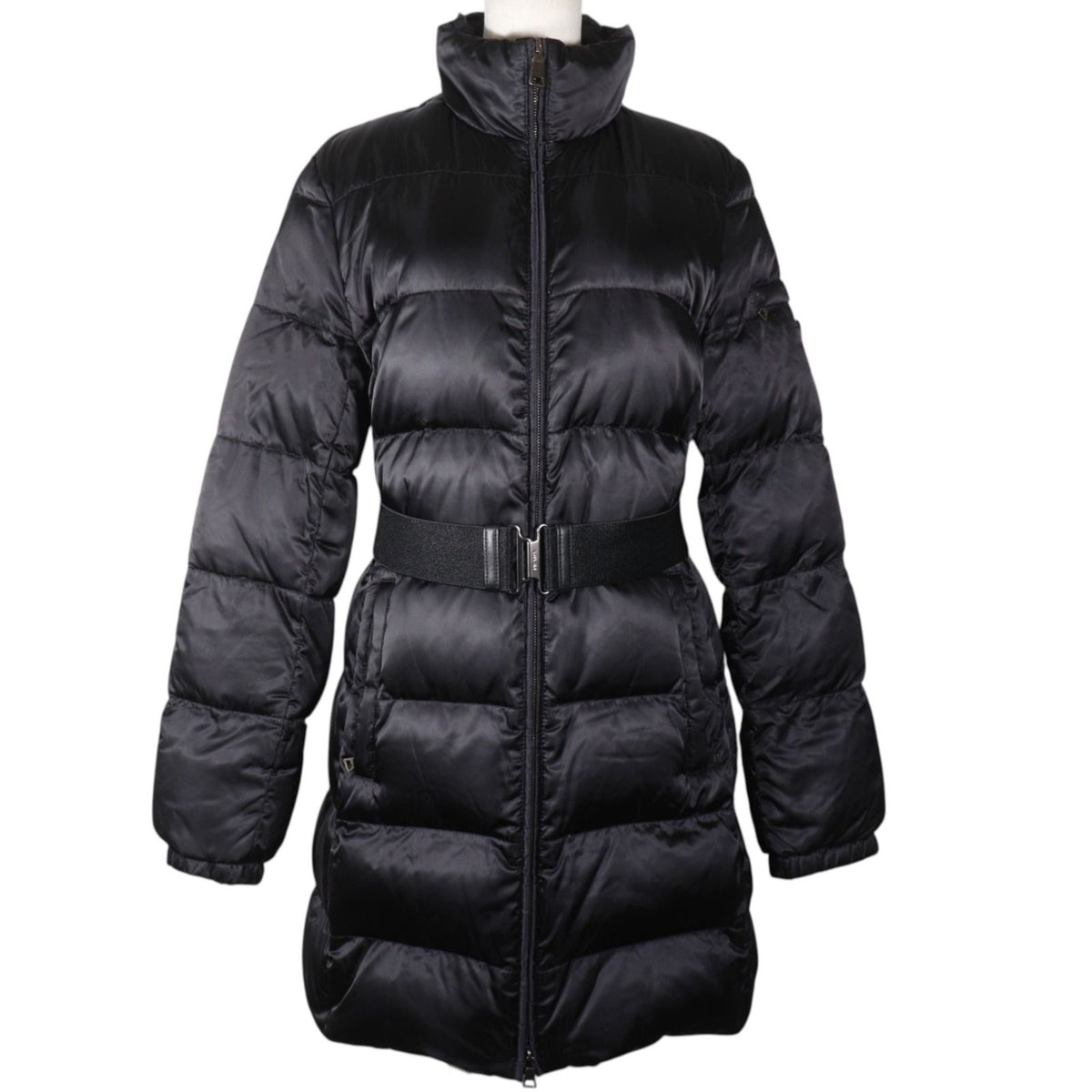 Prada Sports Down Coat Nylon Black Jacket