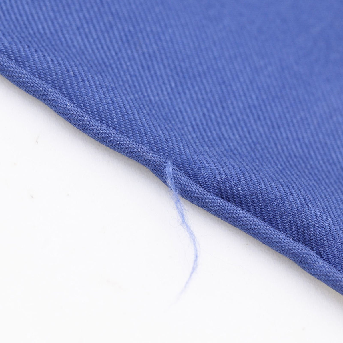 Hermes Carre 90 Washington's Carriage George Silk Blue Scarf — view 7
