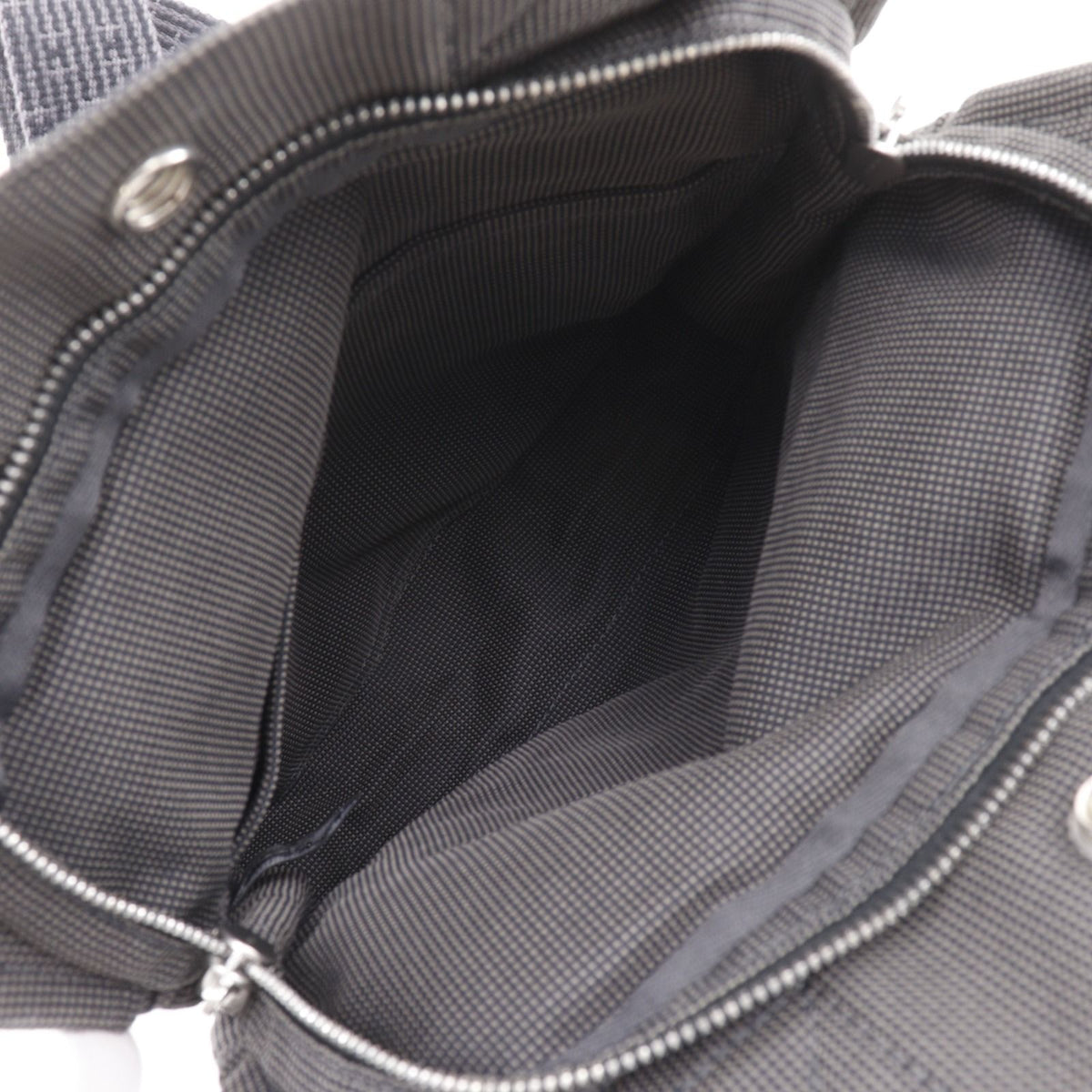 Hermes Herline a Dos PM Nylon Canvas Gray Backpack — view 7