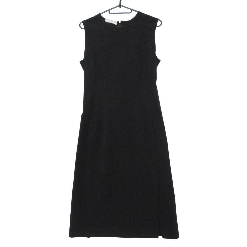 Prada Dress Nylon Stretch Sleeveless Long Black