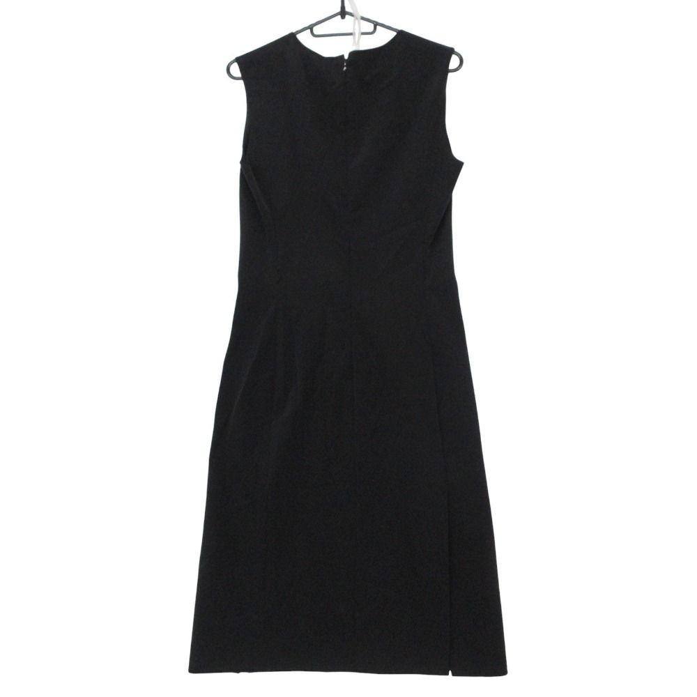 Prada Dress Nylon Stretch Sleeveless Long Black — view 2