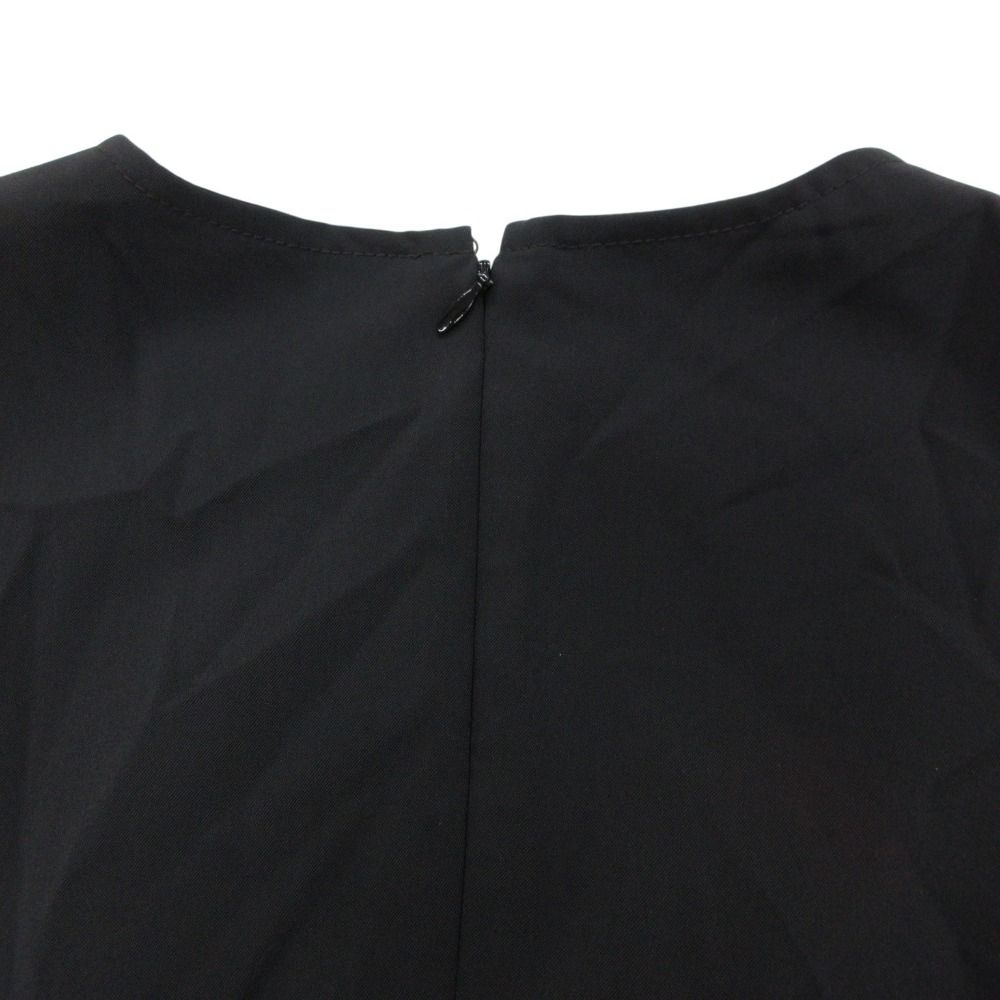 Prada Dress Nylon Stretch Sleeveless Long Black — view 4