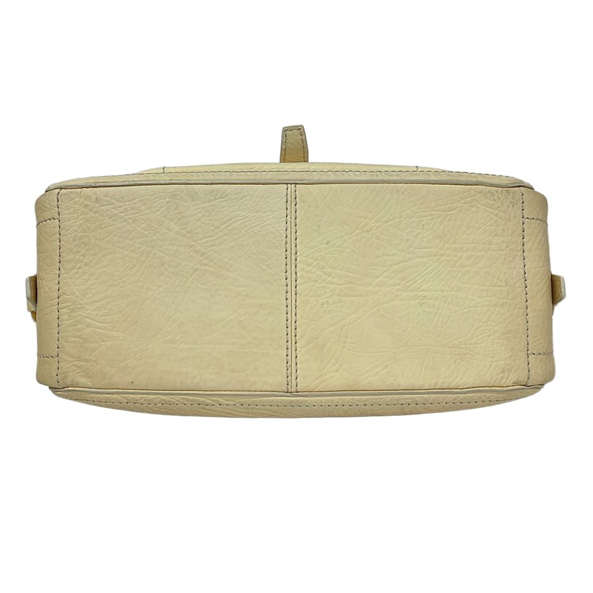 Celine Handbag Boogie Bag Ivory Leather — view 5