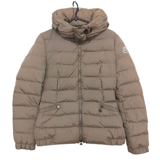 Moncler Down Jacket Epi Epine Coat Hooded Nylon Volume Color Arm Logo Patch