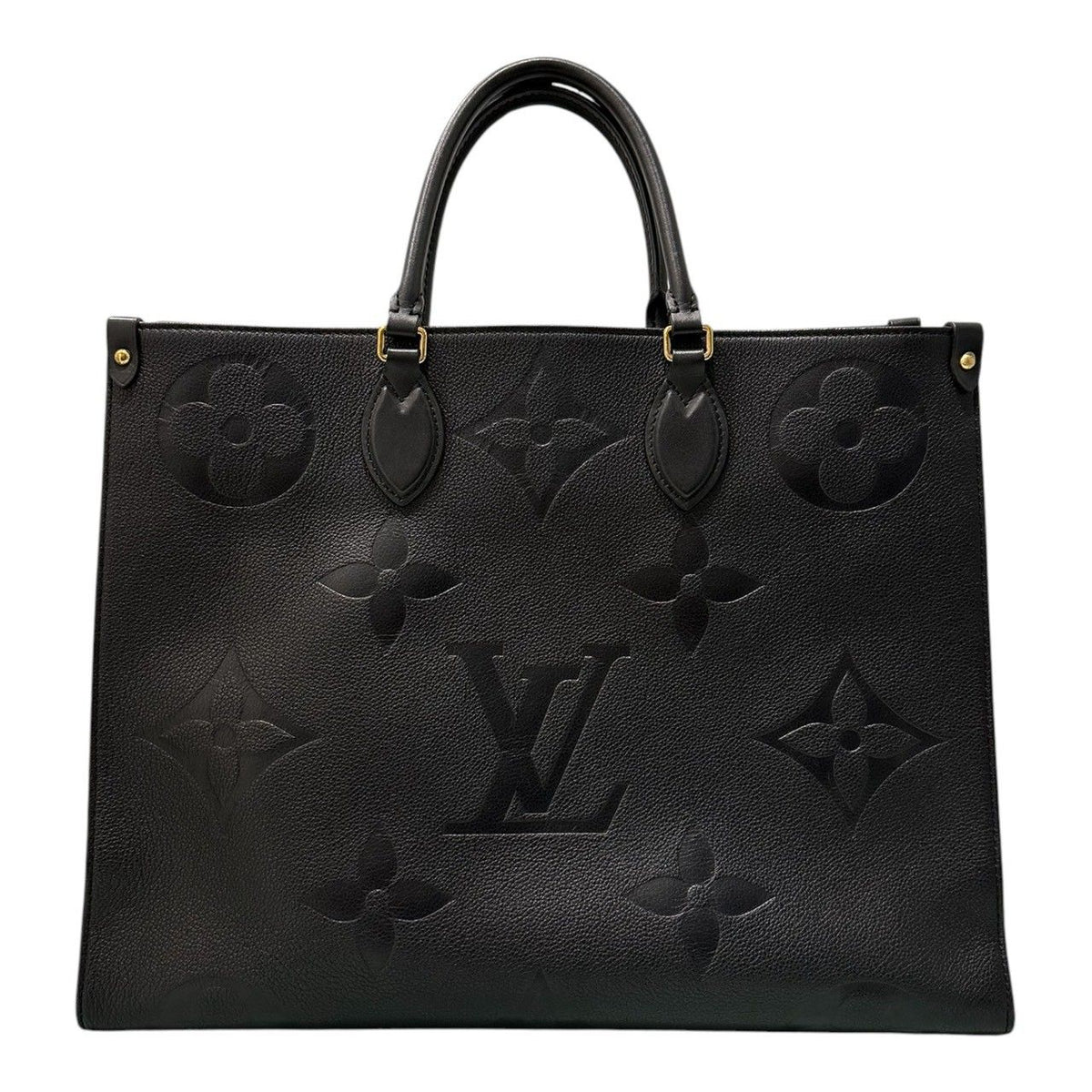 Louis Vuitton Empreinte On The Go Black Monogram Tote Bag