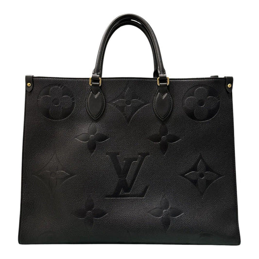 Louis Vuitton Empreinte On The Go Black Monogram Tote Bag