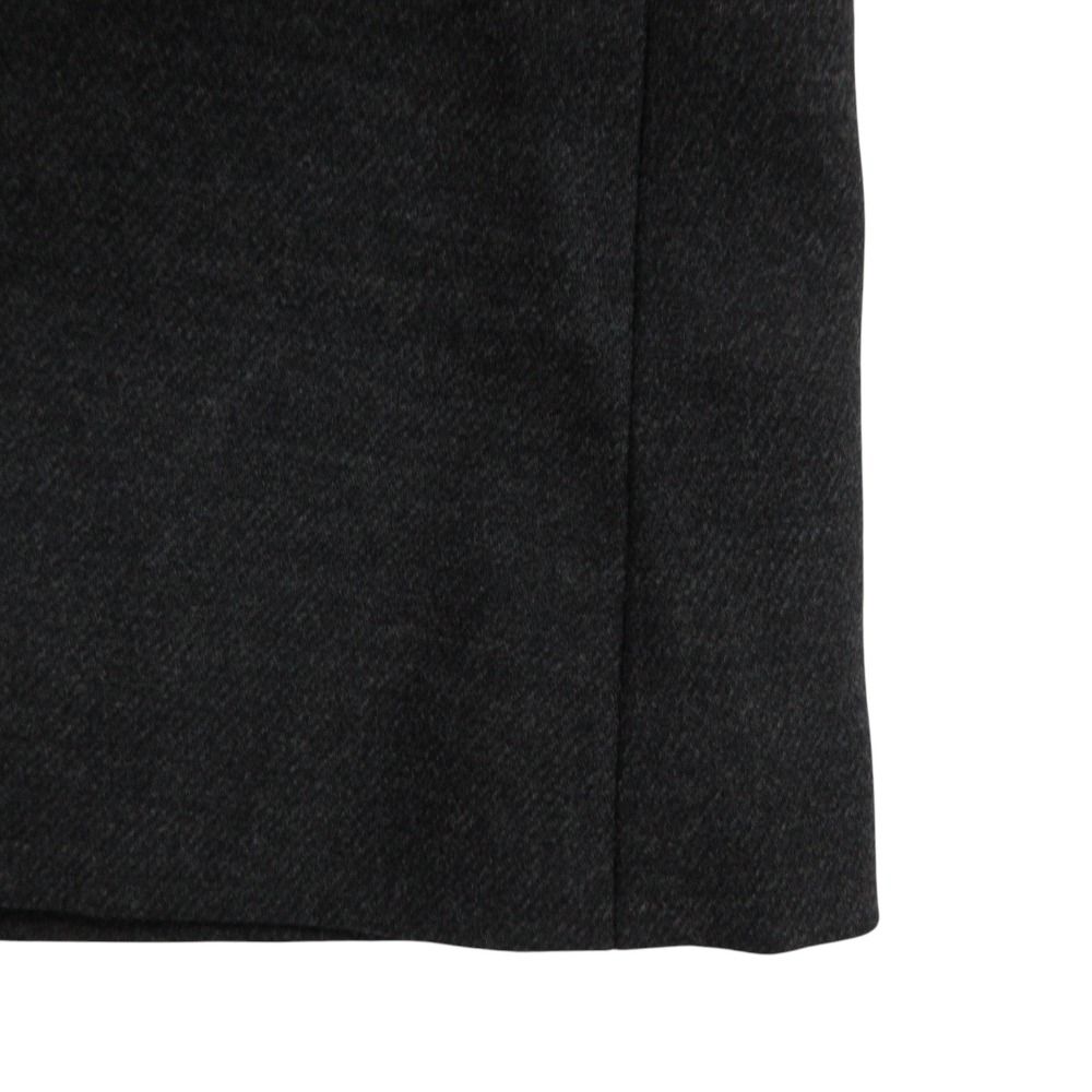 Prada Chesterfield Wool Outer Long Charcoal Gray — view 8