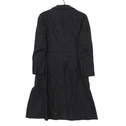 Prada Chesterfield Wool Outer Long Charcoal Gray — view 2