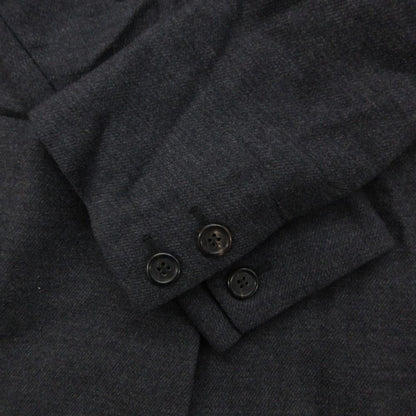 Prada Chesterfield Wool Outer Long Charcoal Gray — view 7