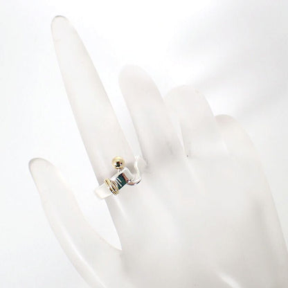 Tiffany & Co 925/750 Hook & Eye Ring — view 4